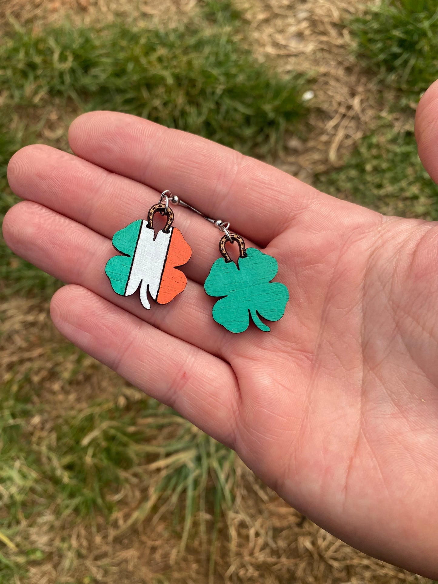 St. Patrick's Day Earrings Bundle SVG Cut file