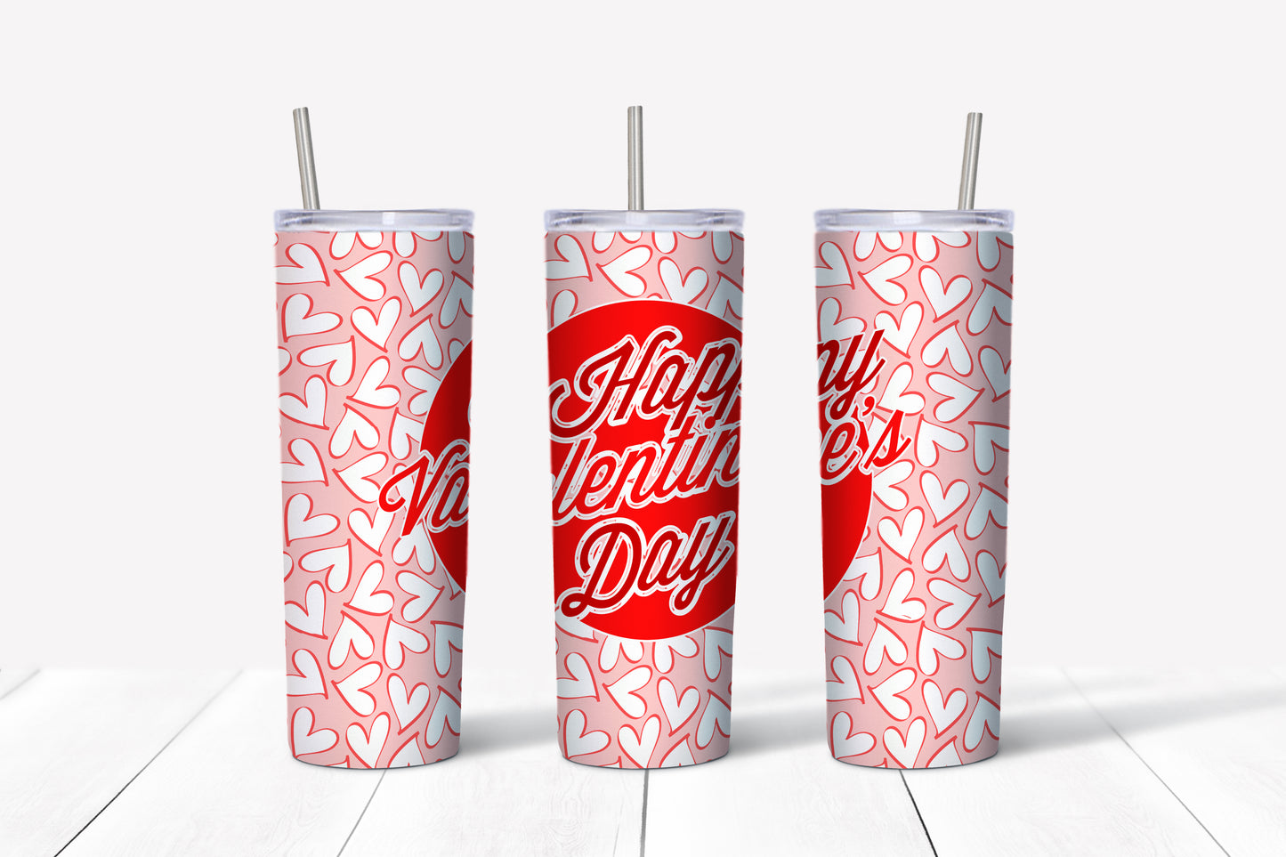 Valentine's Day Tumbler | Happy Valentine's Day Tumbler