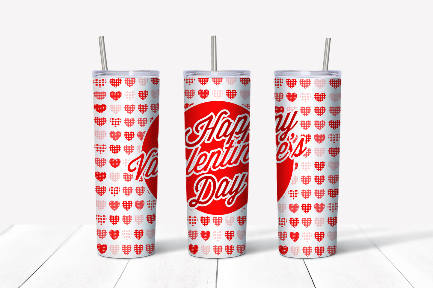 Valentine's Day Tumbler | Happy Valentine's Day Tumbler