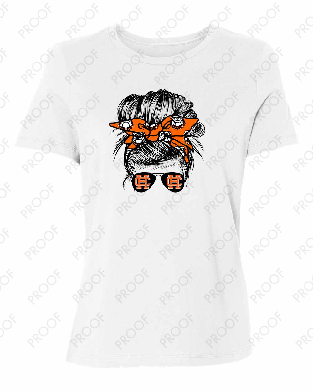 HCHS Messy Bun T-Shirt