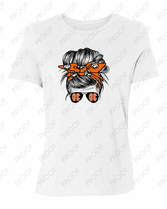 HCHS Messy Bun T-Shirt