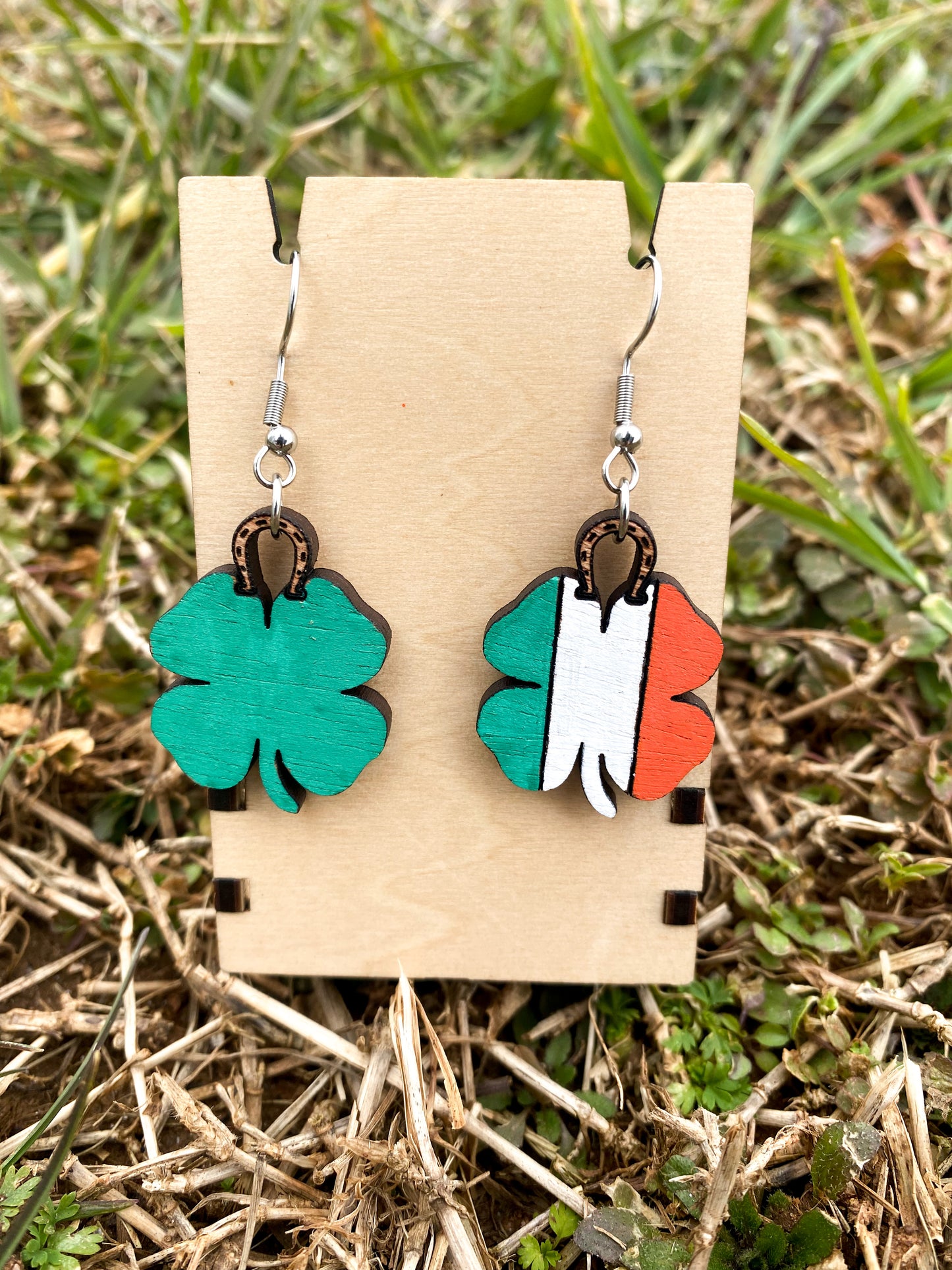 St. Patrick's Day Four Leaf Clovers SVG Cut file
