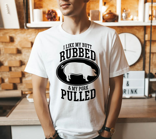 Butt Rub Pulled Pork T-Shirt 3/21 Pre-Order