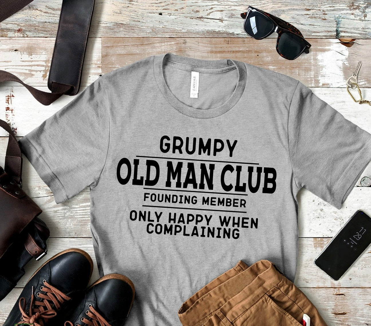 Grumpy Old Man T-Shirt 3/21 Pre-Order