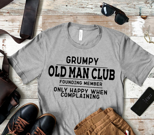 Grumpy Old Man T-Shirt 3/21 Pre-Order