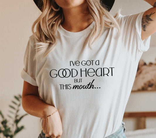 Good Heart but This Mouth T-Shirt 3/21 Pre-Order