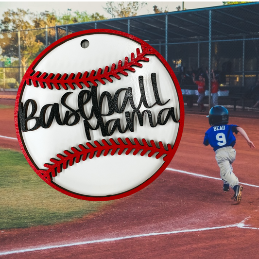 Baseball Car Charm (CUSTOM AVAILABLE!)