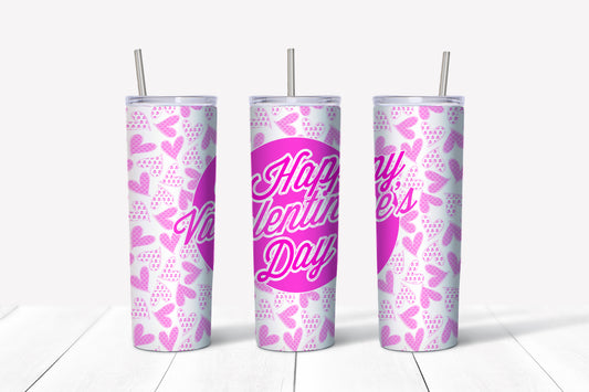 Valentine's Day Tumbler | Happy Valentine's Day Tumbler
