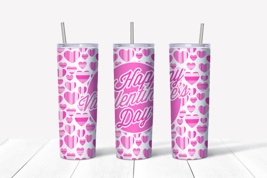 Valentine's Day Tumbler | Happy Valentine's Day Tumbler