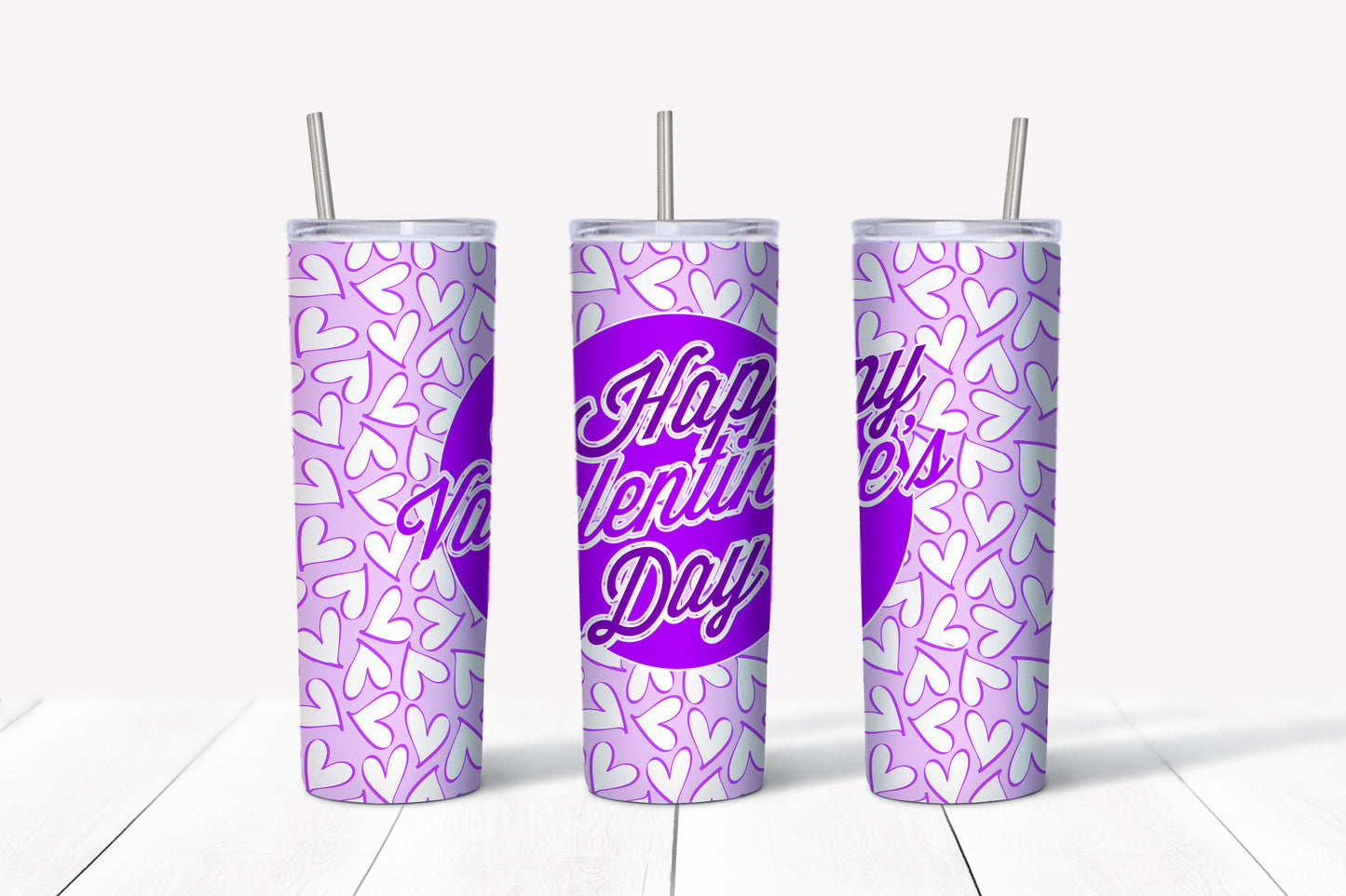 Valentine's Day Tumbler | Happy Valentine's Day Tumbler