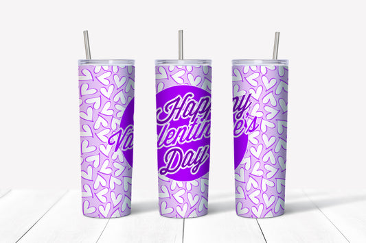 Valentine's Day Tumbler | Happy Valentine's Day Tumbler
