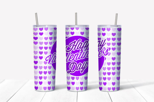 Valentine's Day Tumbler | Happy Valentine's Day Tumbler