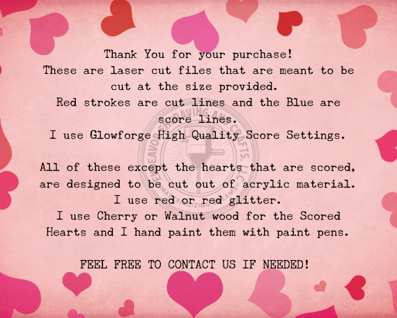 Valentines Day Earrings SVG Laser Cut File| Glowforge File|Valentine Heart Earrings|SVG Download Laser Cut File|Valentines Day Dangle