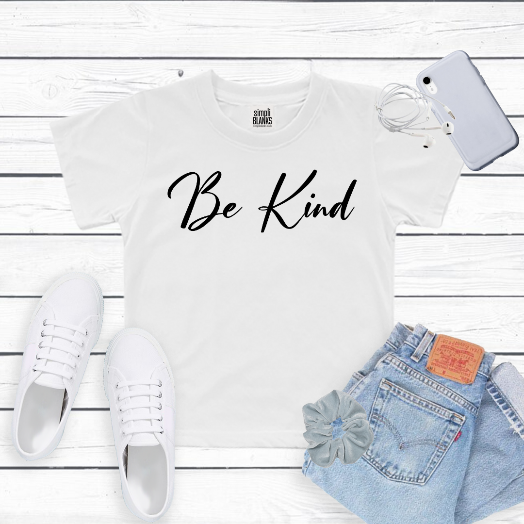 Be Kind Inspirational Woman's T-Shirt