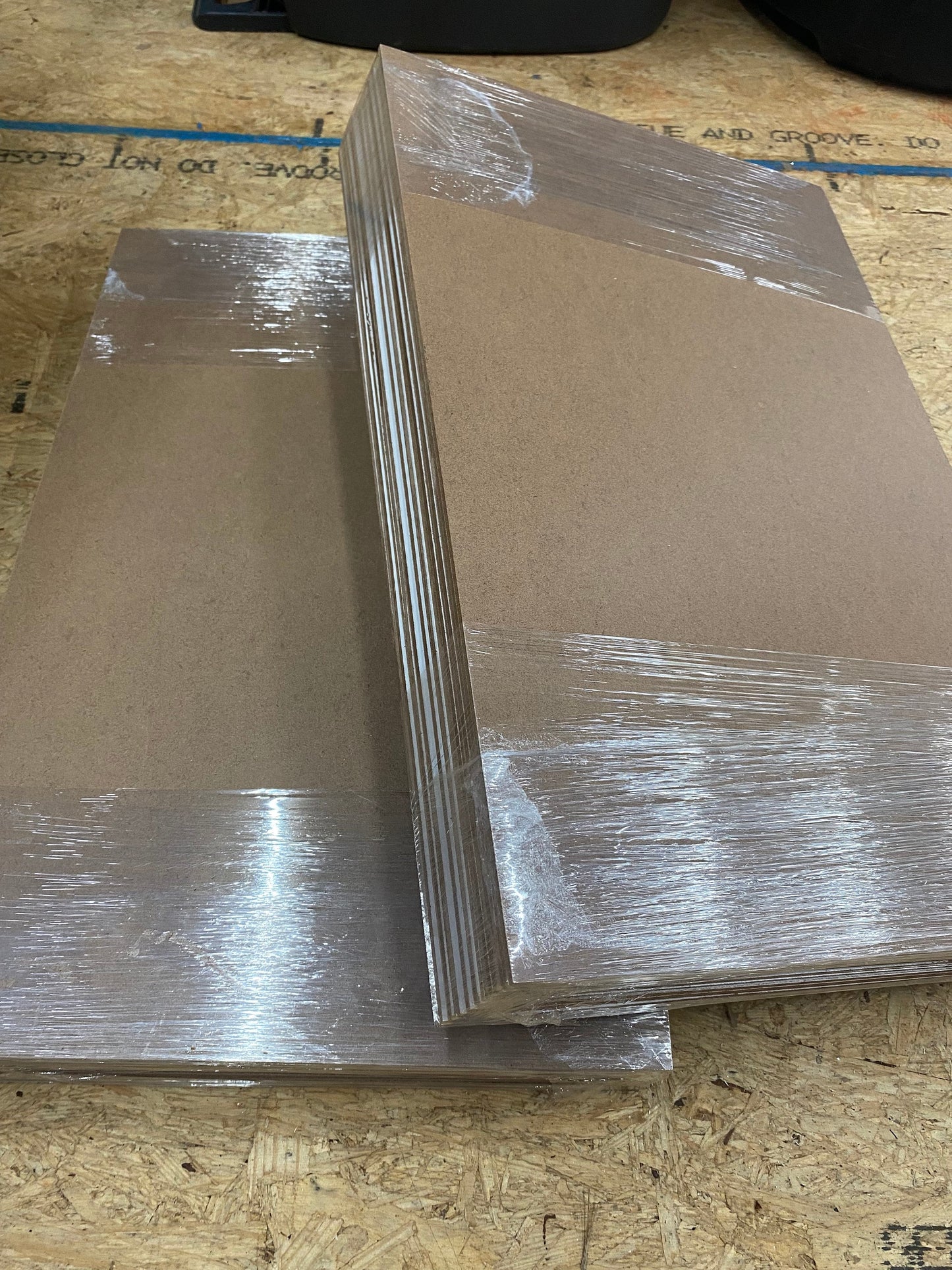 Pack of 20 12"x19" 1/8" MDF Sheets | 3mm MDF | Glowforge Ready | CNC Laser Woodworking Supplies | Whiteboard