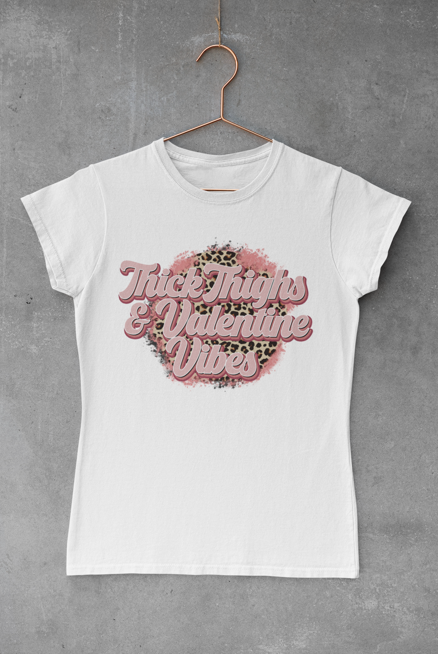 Thick Thighs and Valentines Vibes T-Shirt