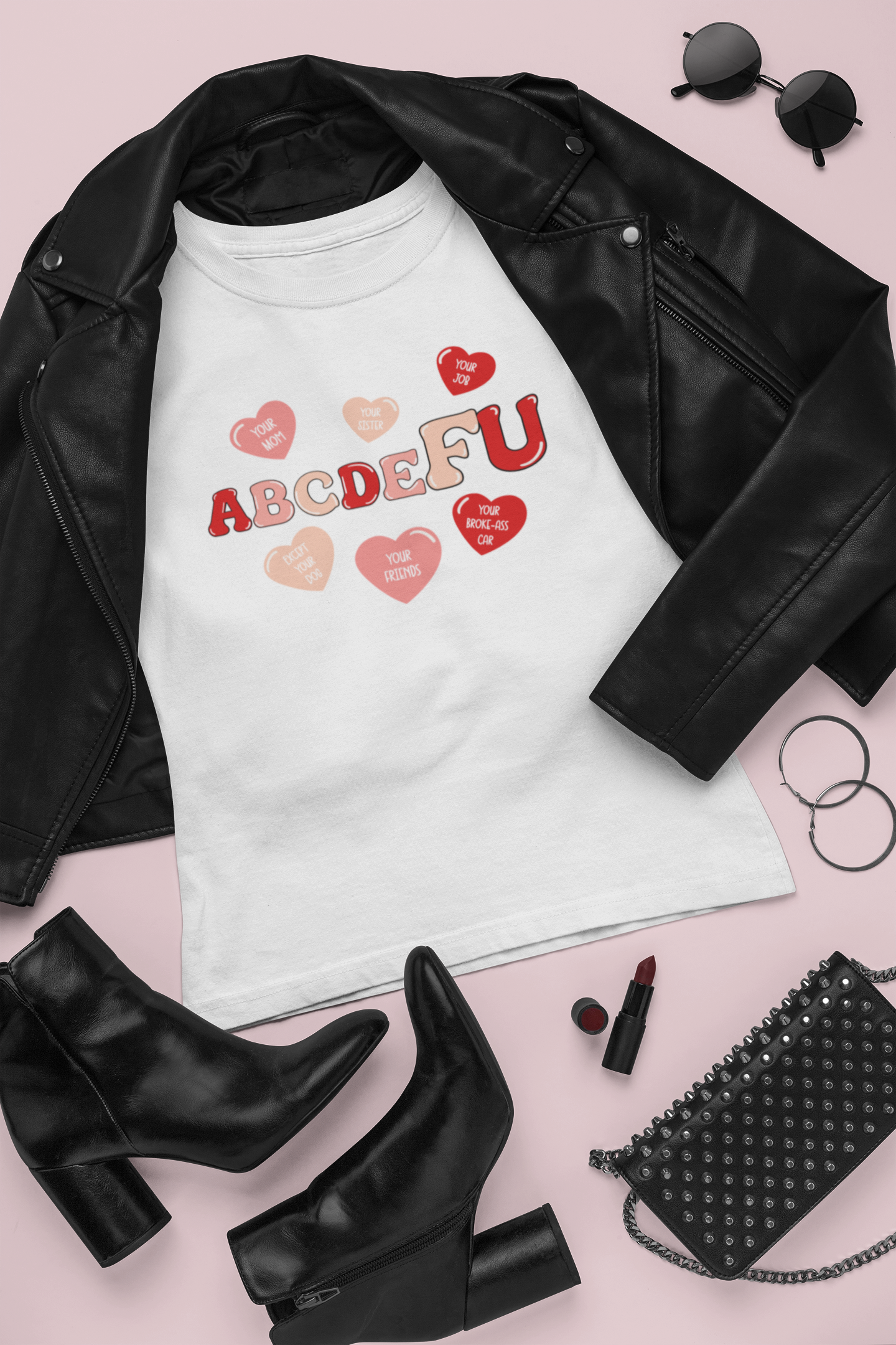 abcdeFU Valentines Day T-Shirt