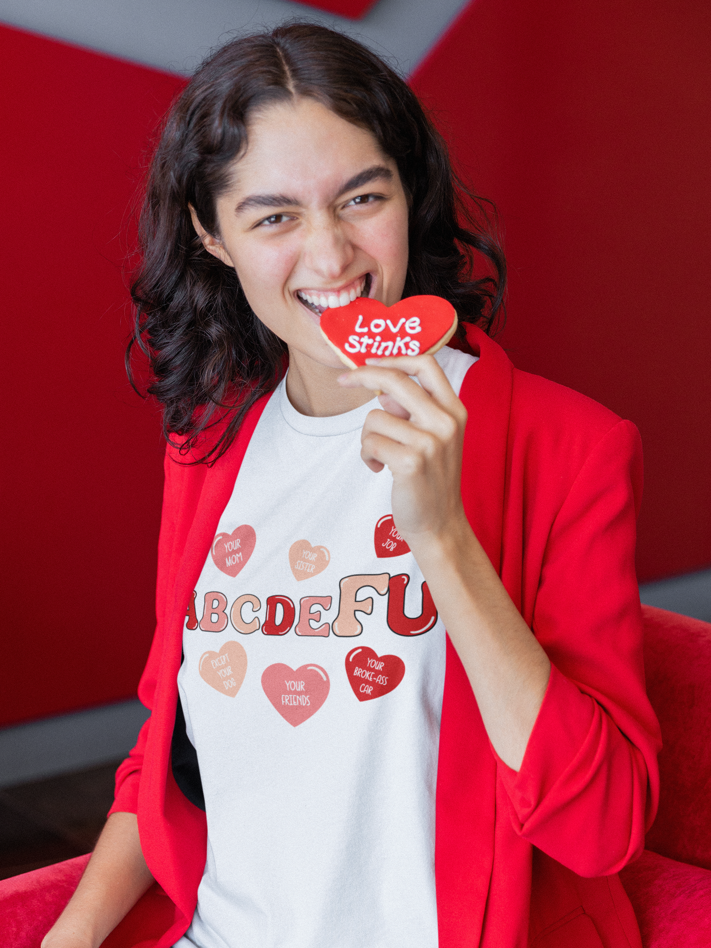 abcdeFU Valentines Day T-Shirt